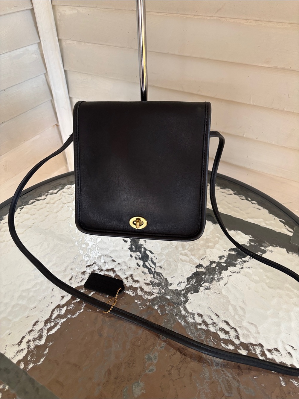 Vintage Coach Compact Pouch - crossbody bag